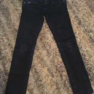 Hollister dark wash skinny jeans